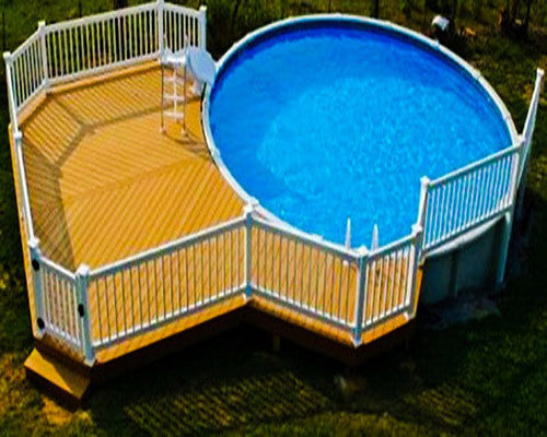 Above Ground Pools With Decks Cleaning And Tips