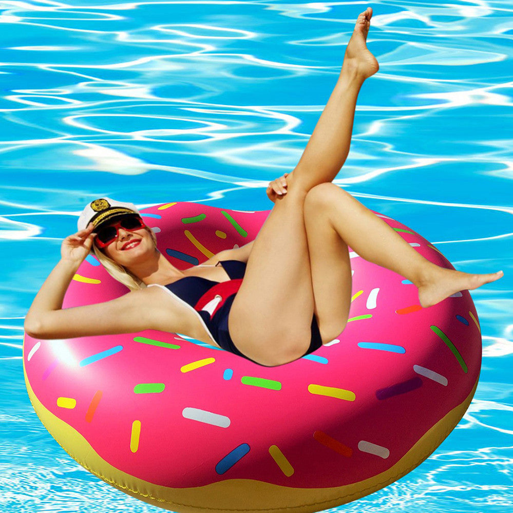 Giant Pink Donut Pool Floats - RiffSpheres™