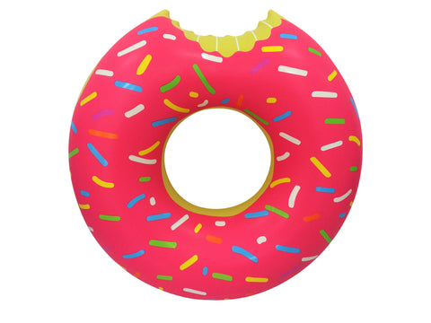 Inflatable Donut Pool Floats Yellow