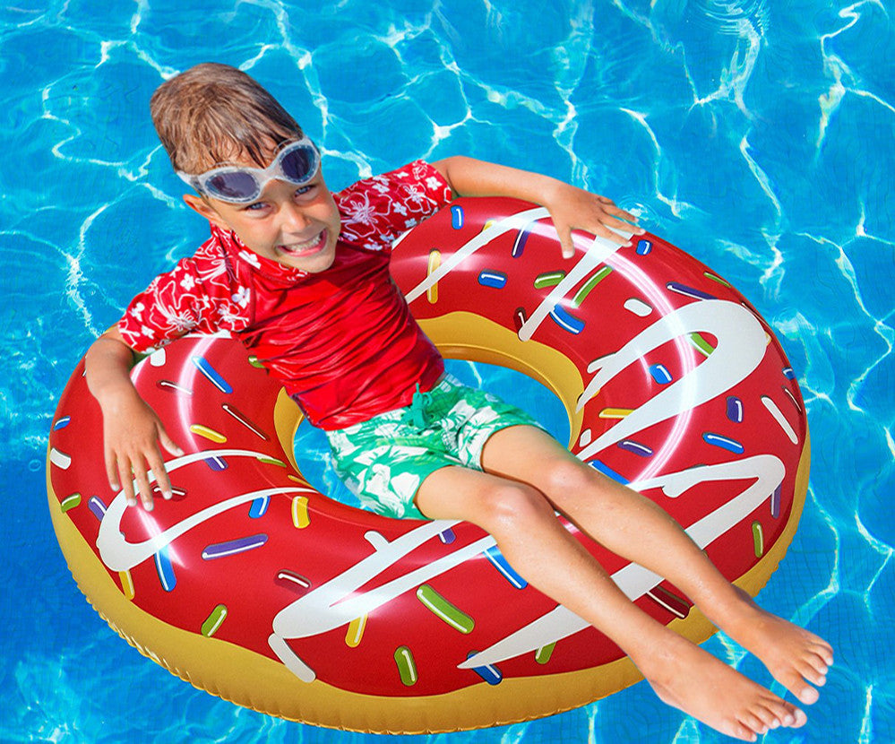 Giant Red Swimming Pool Float - RiffSpheres™ - 1