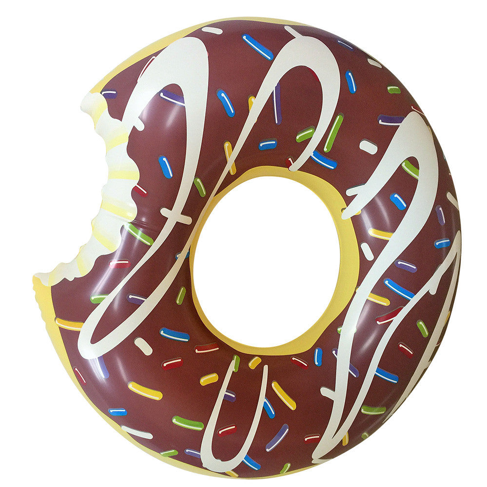Chocolate Donut Pool Float