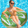 Inflatable Green Donut Pool Floats-2