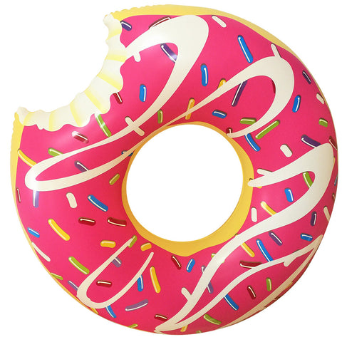Giant Pink Donut Pool Floats