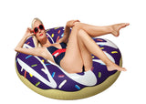 Inflatable Donut Pool Floats Purple-Riffspheres-1