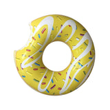 Inflatable Yellow Donut Pool Floats-4
